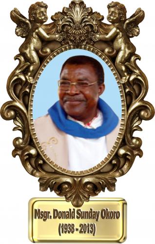 Fr Okoro T Shirt Front